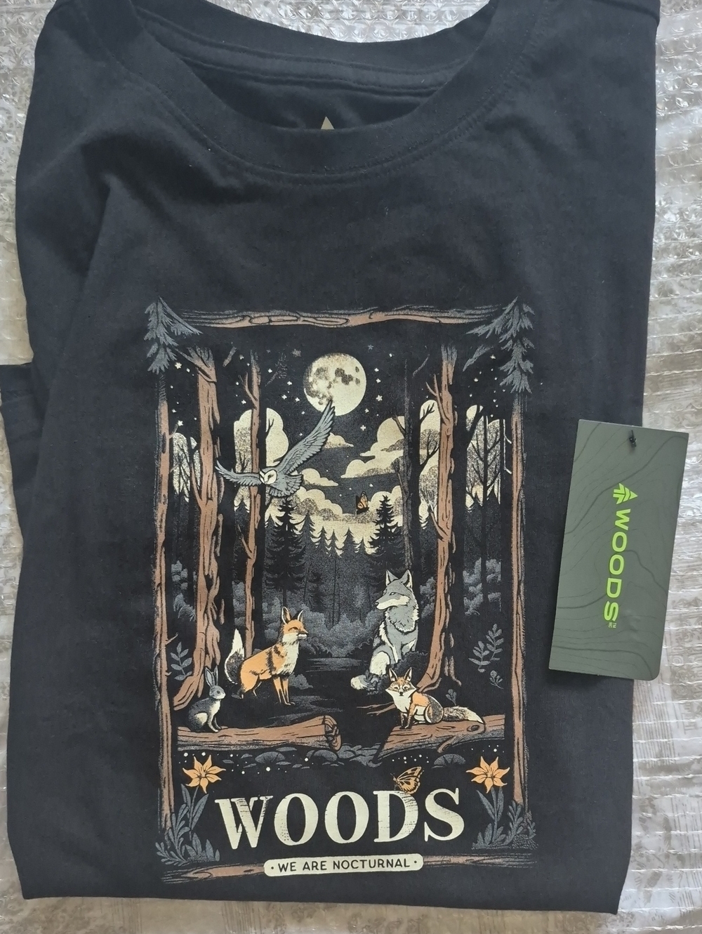 Woods Cayley We Are Nocturnal Graphic T-Shirt